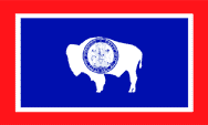 Wyoming state flag